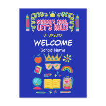 "School’s cool let’s rule" motivatiecitaten