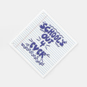 School’s Out Forever Losbladig Papier Servet (Hoek)