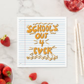 School’s Out Forever Losbladig Papier Servet (Insitu)
