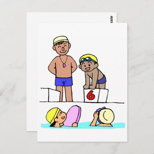 School-schemerbijeenkomst Briefkaart (Voorkant / Achterkant)