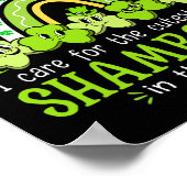 School Schoonmaker St Patricks Day Shamrocks Schoo Poster (Hoek)