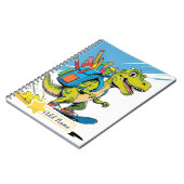 School schrift Dinosaurus Bewerkbaar Notitieboek (Linkerzijde)