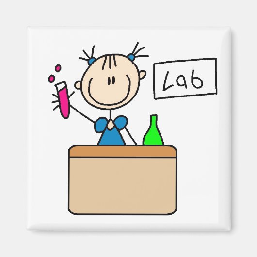 School Science Lab Magnet (Voorkant)