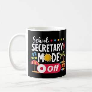School Secretaresse Mode Off Summer Last Day Schoo Koffiemok