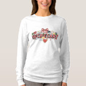 School Secretary Christmas Long Sleeve T-shirt (Voorkant)