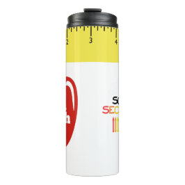 School Secretary Teacher Thermosbeker