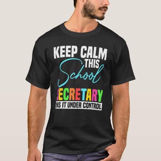 School Secretary u2013 Professional Administration T-shirt (Voorkant)