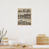 School, seminarie, voorzitterschappen, Minnesota Poster (Keuken)