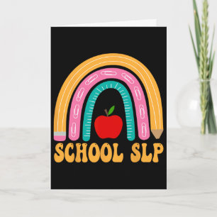 School Slp Regenboog Potlood Vrouwen Byck Naar Sch Kaart