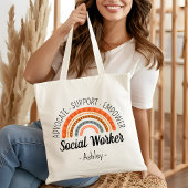 School sociaal werker LSW MSW Gifts Custom Tote Bag