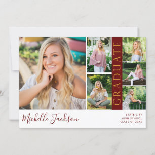 School Spirit 6 Foto Afstuderen Maroon G Announ Kaart