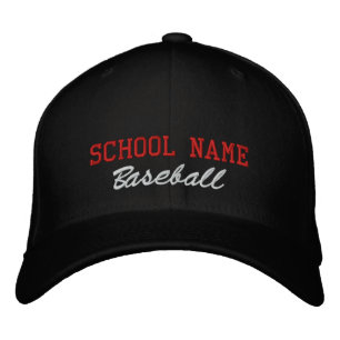 School Spirit Baseball- geborduurd Pet