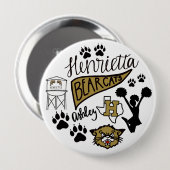 School Spirit Button (Voorkant /achterkant)
