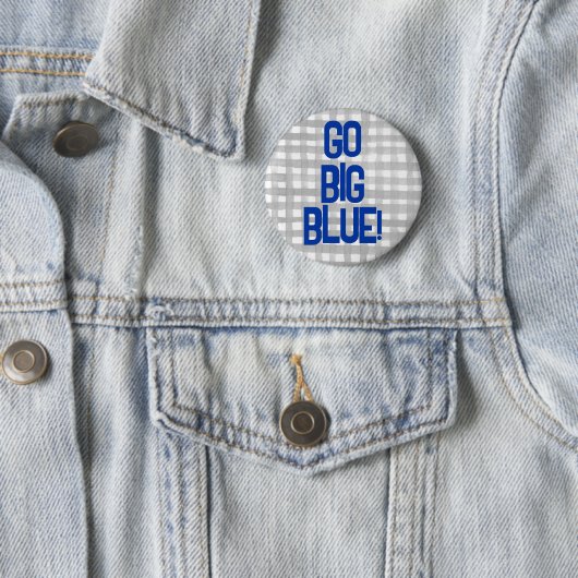 School Spirit Button Go Big Blue (In situ)
