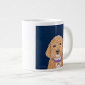 School Spirit Golden Doodle Grote Koffiekop (Voorkant rechts)