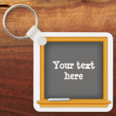 School Spirit Mini schoolbord Sleutelhanger (Voorkant)