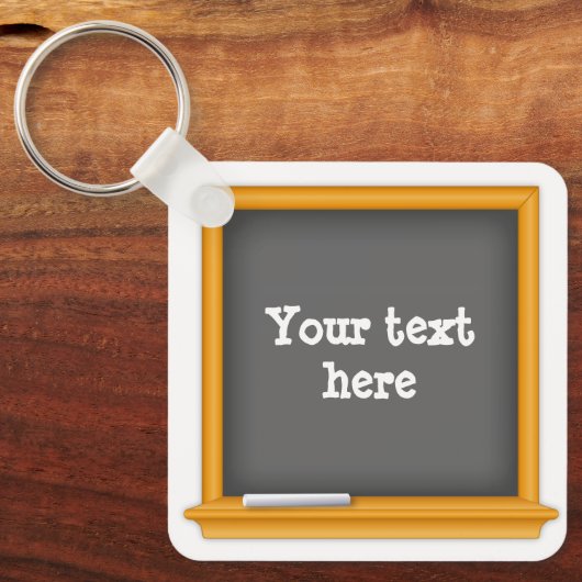 School Spirit Mini schoolbord Sleutelhanger (Voorkant)