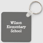 School Spirit Mini schoolbord Sleutelhanger (Achterkant)