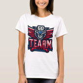 School Spirit Shirt - Go Team! School Pride T-shir (Voorkant)