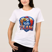 School Spirit Shirt - Go Team! School Pride T-shir (Voorkant)