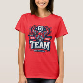 School Spirit Shirt – Steun je team 2025 (Voorkant)