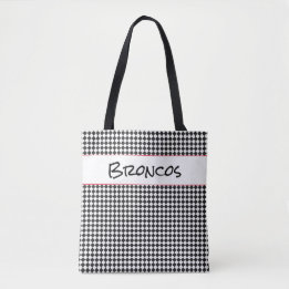 School Spirit Team Kleuren Controleer Sport NAAM L Tote Bag