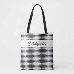 School Spirit Team Kleuren Controleer Sport NAAM L Tote Bag