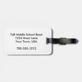 School Spirit Travel Accessoire Bagagelabel (Achterkant horizontaal)
