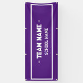 School Sport Banner voor Gym of Evenement (Verticaal)