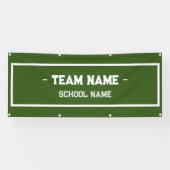 School Sport Banner voor Gym of Evenement (Horizontaal)