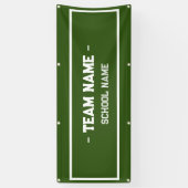 School Sport Banner voor Gym of Evenement (Verticaal)