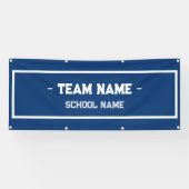 School Sport Banner voor Gym of Evenement (Horizontaal)