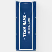 School Sport Banner voor Gym of Evenement (Verticaal)