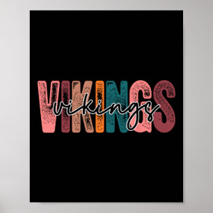 School Sport Fan Team Spirit Poster