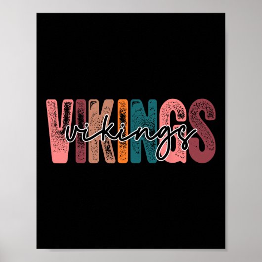 School Sport Fan Team Spirit Poster (Voorkant)