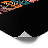 School Sport Fan Team Spirit Poster (Hoek)