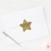 School Star Student van de week Stickers (Envelop)