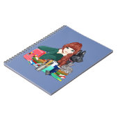 School Study Buddies Furry Friends Notitieboek, ZK Notitieboek (Linkerzijde)