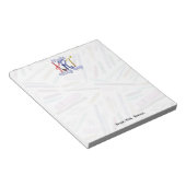 School supplies Art teacher notepad Notitieblok (Schuin)