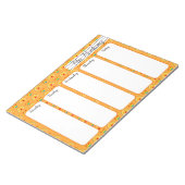 School Supplies en Rainbow Hearts Pattern School Notitieblok (Schuin)