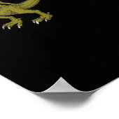 School Sux Grappige Dinosaurus T Rex Illustratie G Poster (Hoek)