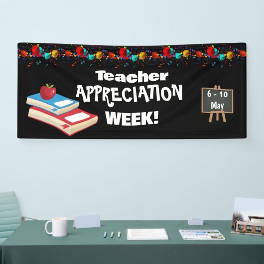 School Teacher Appreciation Week Banner (Beurs)