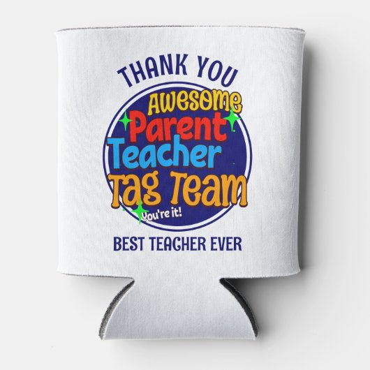 School Teacher Ouder LABEL TEAM Blikjeskoeler (Voorkant)