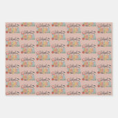 School Teacher Teaching Future Leaders Gifts Inpakpapier Vel (Voorkant)