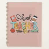 School Teacher Teaching Future Leaders Gifts Planner (Voorkant)