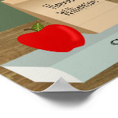 School Teacher Theme Vrijgezellenfeest Poster (Hoek)