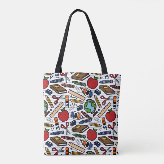 School Teacher Tote Bag (Achterkant)