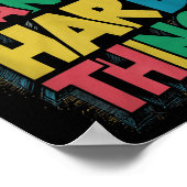 School Teachers Motivational Quote - We Can Do Har Poster (Hoek)