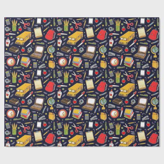 School Thed Gift Cadeaupapier (Vlak)