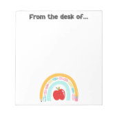 School thema notitieblok (Voorkant)